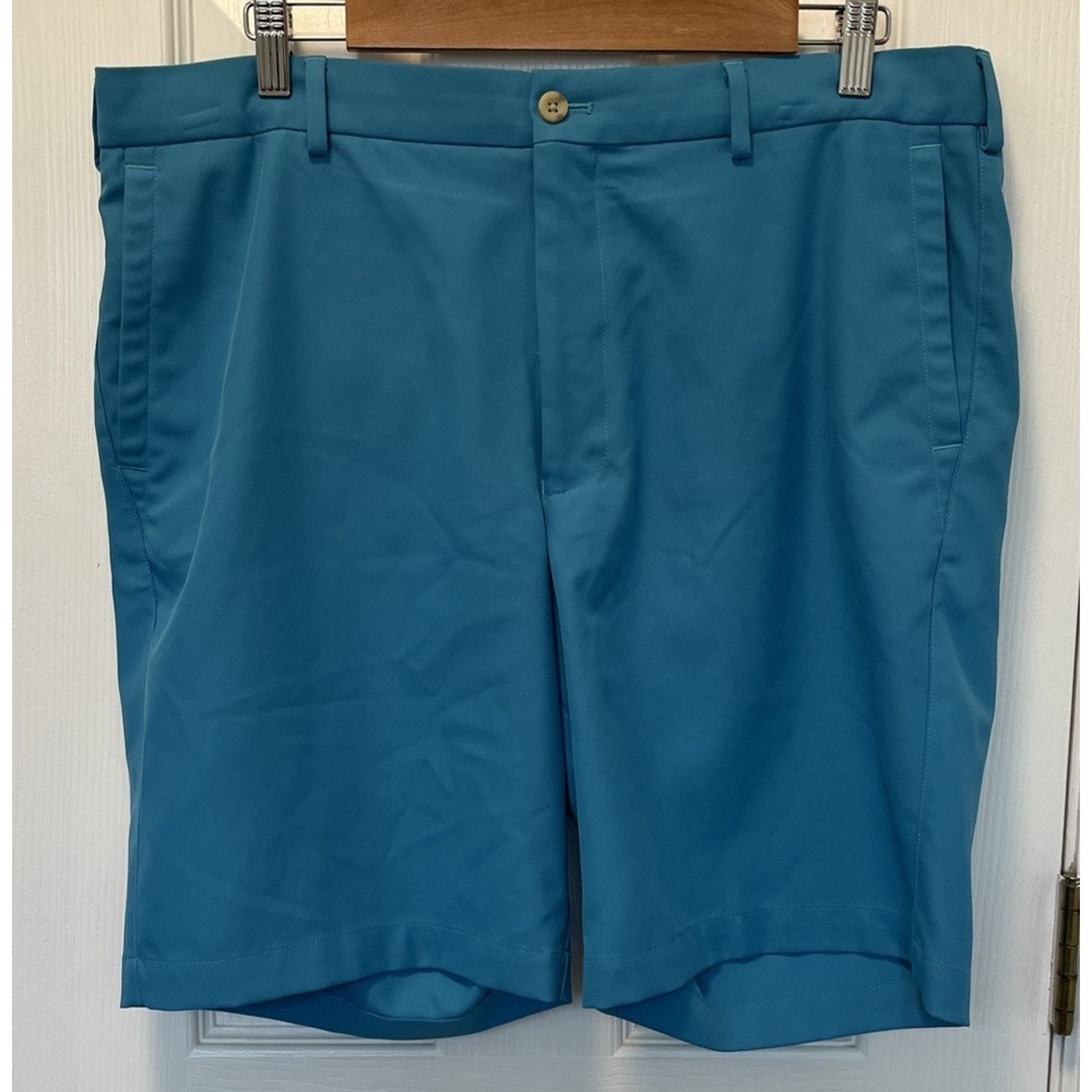 Peter Millar Salem Performance Golf Shorts Mens 36 Blue Chinos MS24EB82